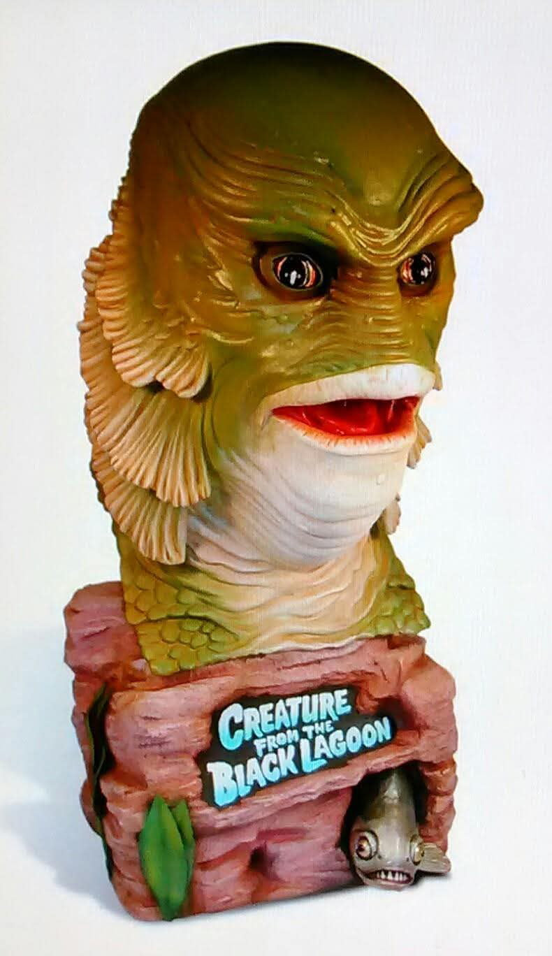 Creature from the Black Lagoon Big Head — painted by Terry