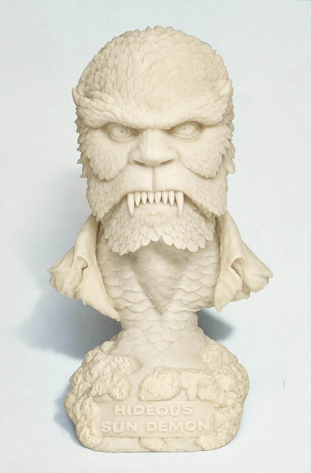 Hideous Sun Demon Big Head — raw resin kit