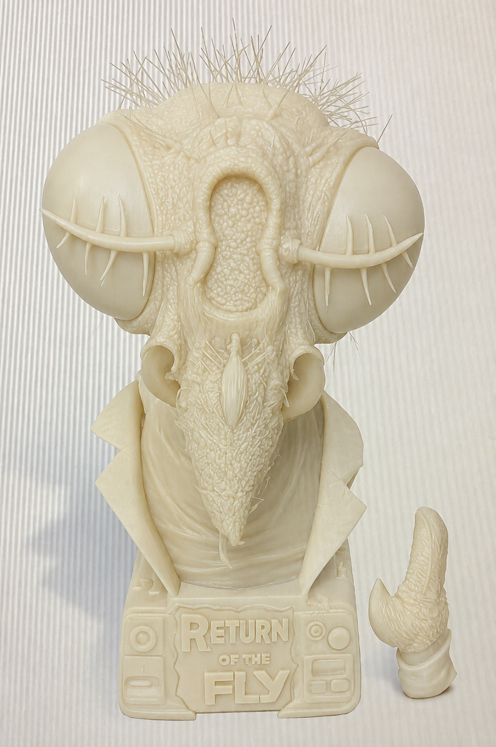 Return of the Fly Big Head — raw resin kit