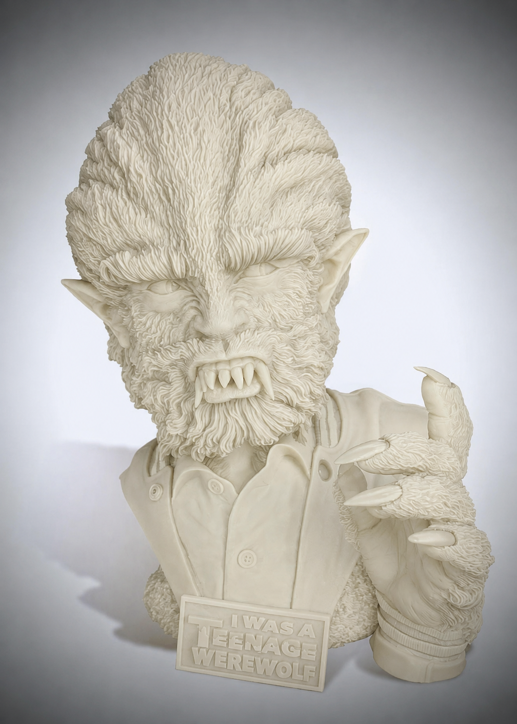I Was a Teenage Werewolf Big Head — raw resin kit