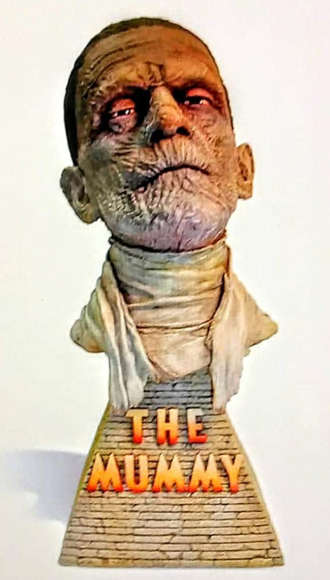 The Mummy Big Head — painted by Terry