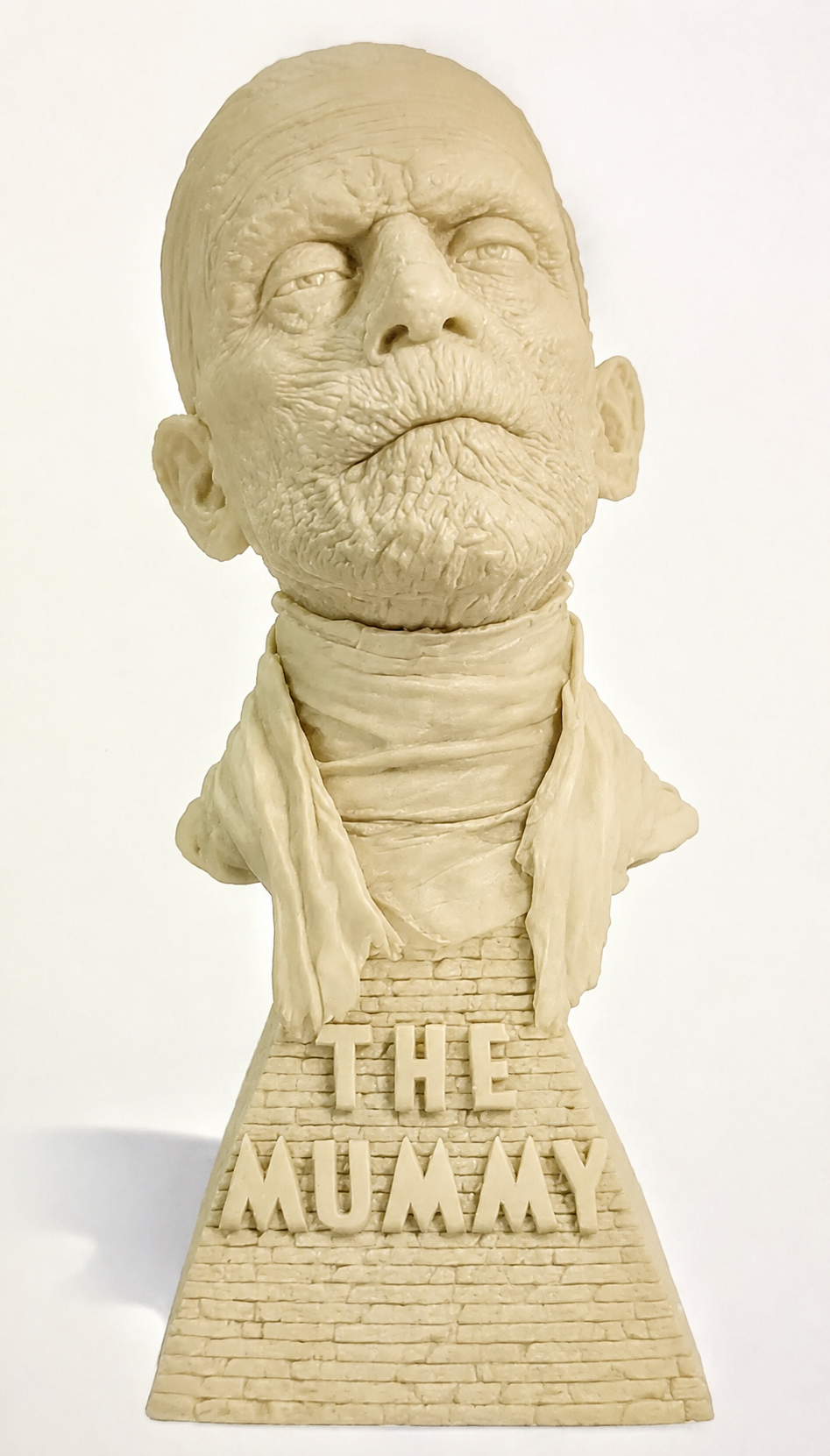 The Mummy Big Head — raw resin kit