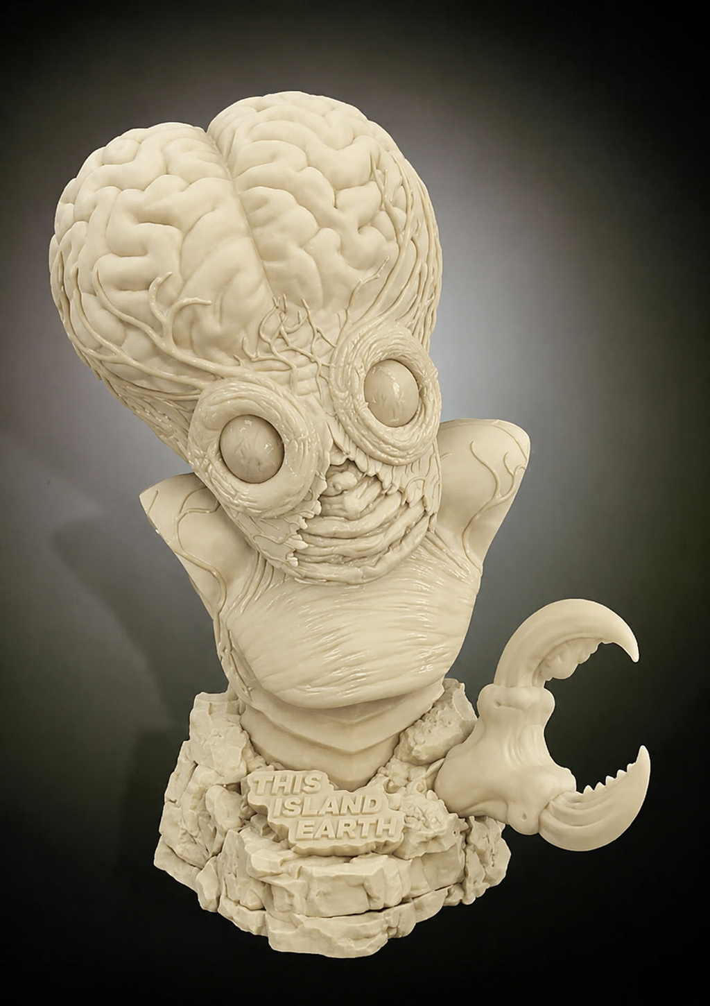 This Island Earth Big Head — raw resin kit